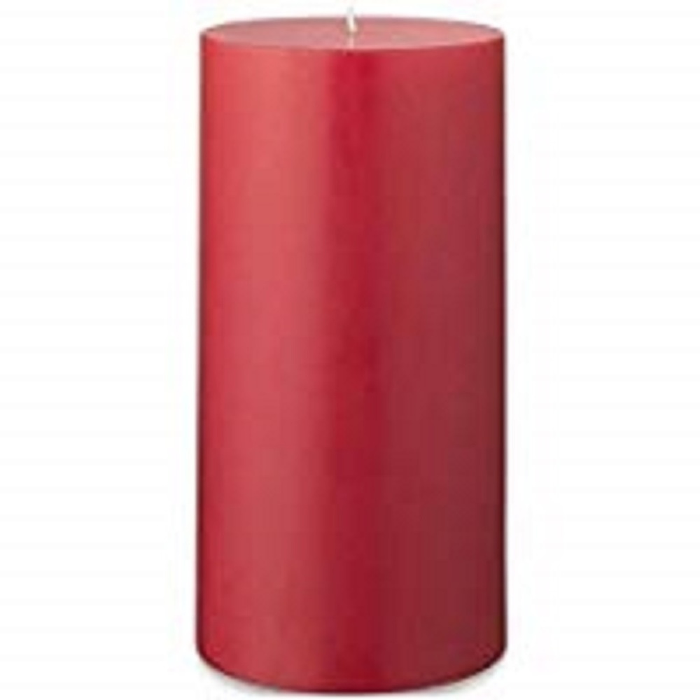 Christmas Red 2.75" x 4.6" Soy Wax Pillar Candle